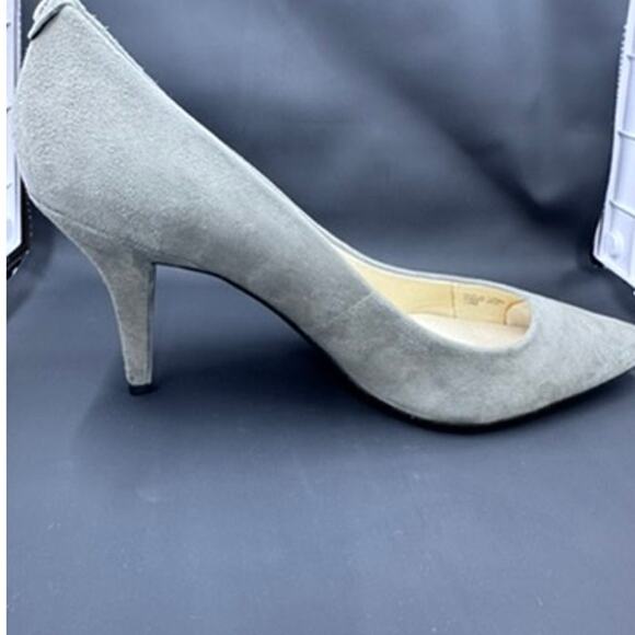 "MICHAEL KORS" ALINA FLEX, NEW!!Gray Pumps, SZ 10M, Office Suede,NO BOX ,NO TAGS - Picture 8 of 12